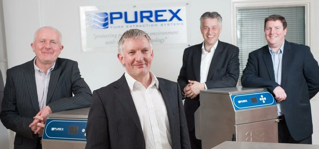 Deal of the year nomination: Purex International MBO l to r Andy Easy and Trefor Jones from Purex In