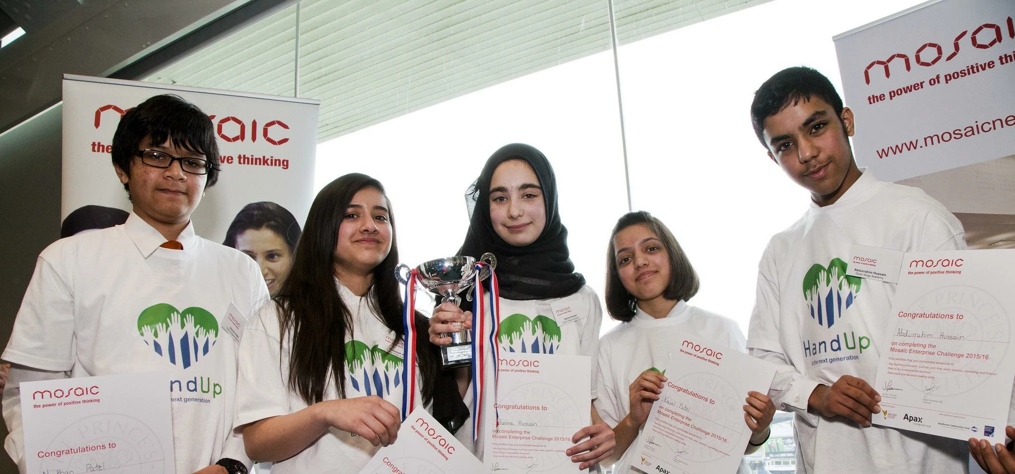 Pupils from Dixons Kings were finalists in Mosaic’s Enterprise Challenge Grand Final last year
