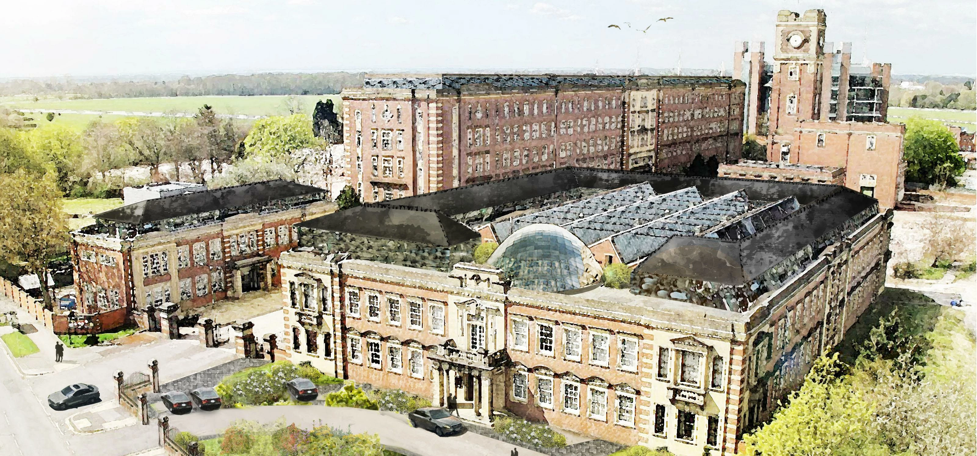 An artist's impression of the £7m York care village