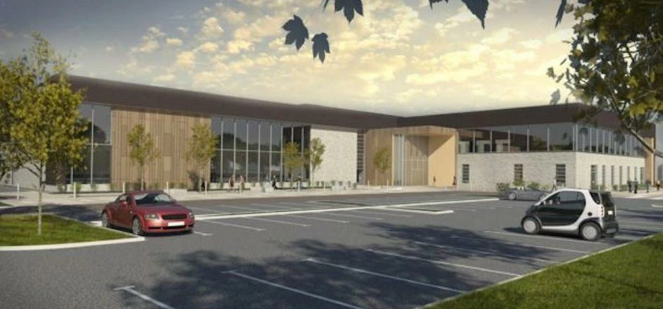 Artist's impression of Graves Sports and Health Centre. Photograph: Sheffield Council. 