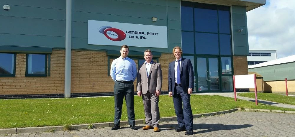 General Paint UK's new premises at Admiral Point, let by HTA Real Estate