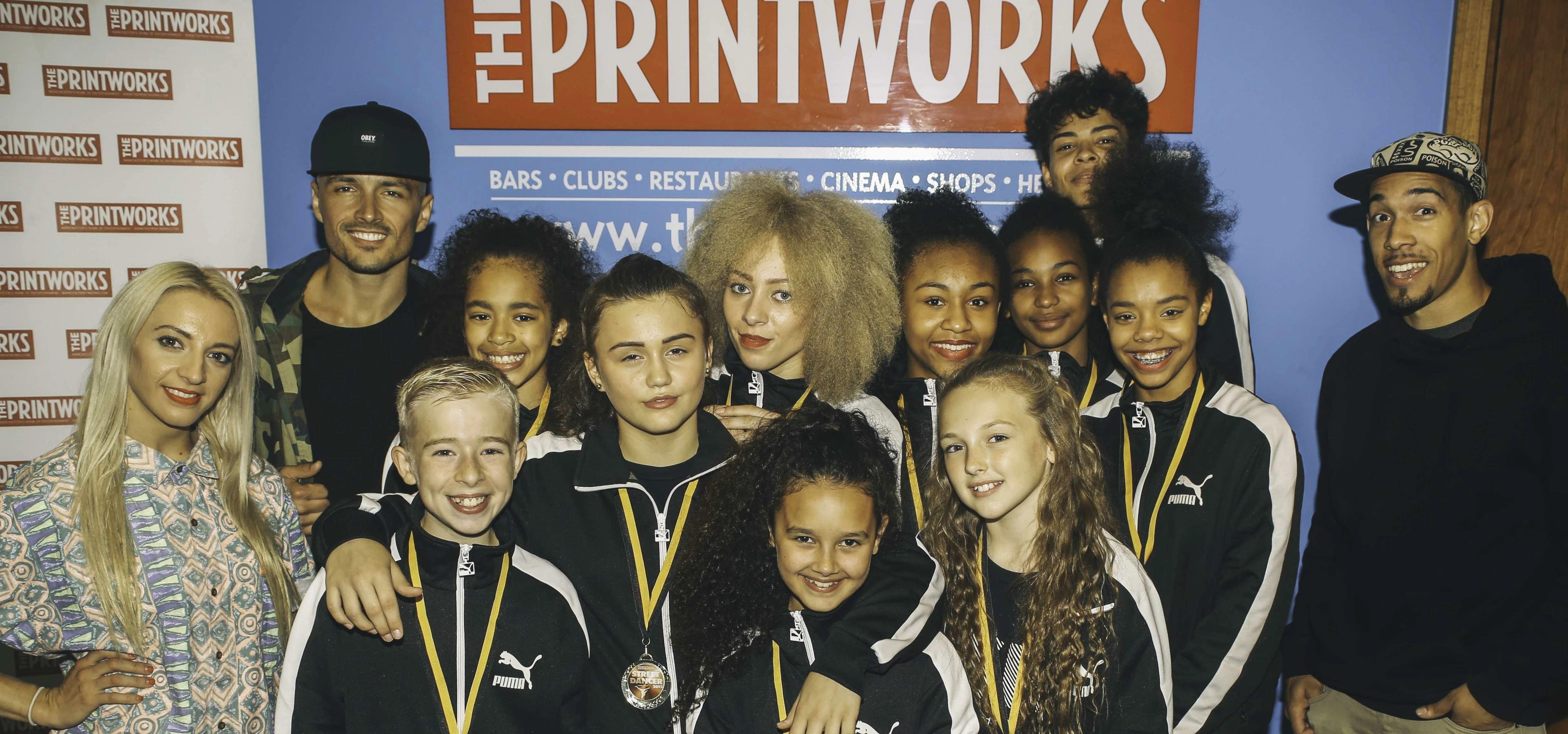 The Printworks Street Dancer 2015 Winners - The Aim Sky High Company