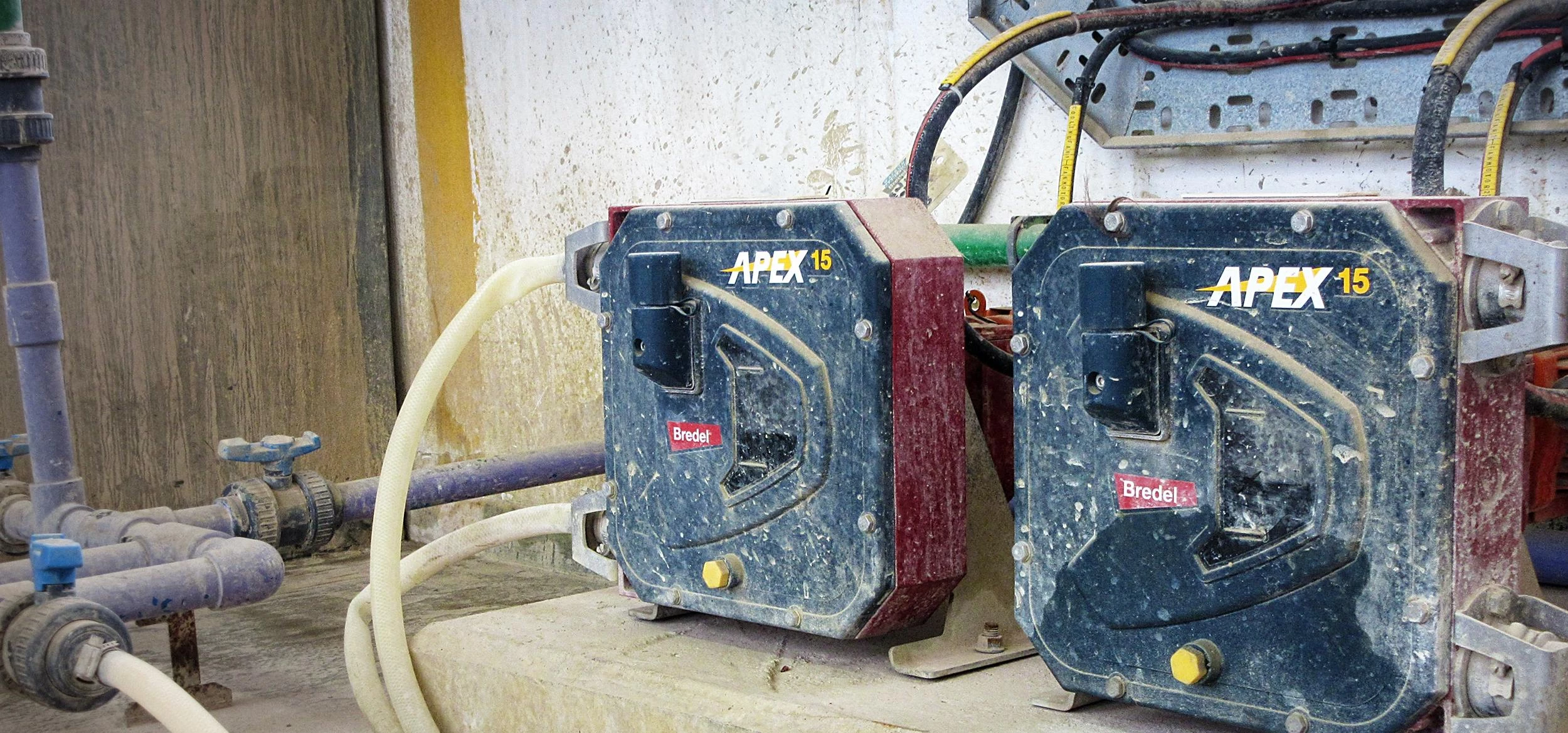 APEX hose pumps replace PC pumps for reliable bentonite pumping at South African waterworks