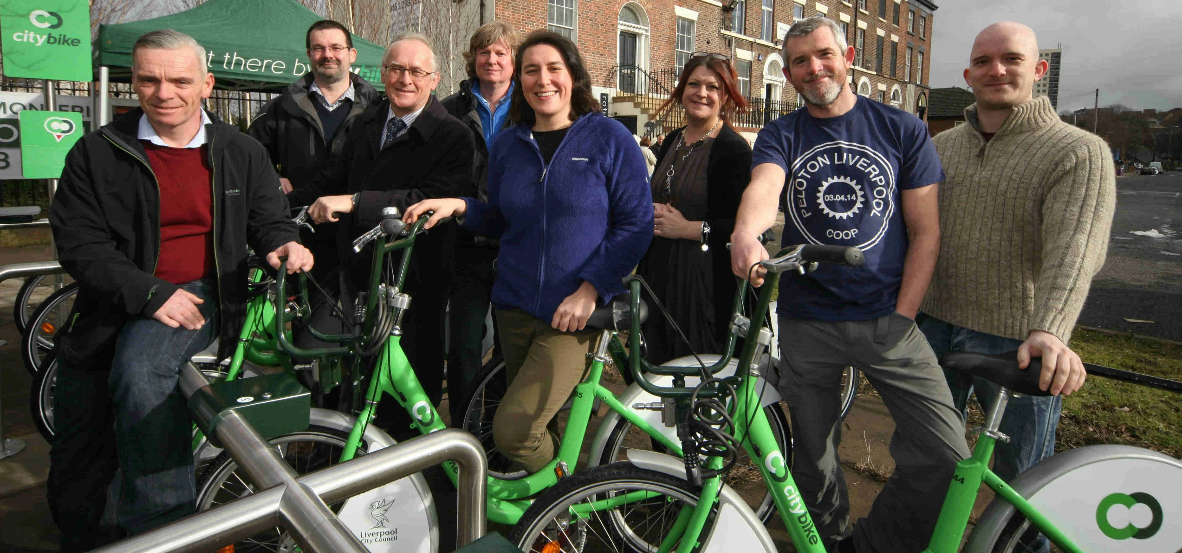 The Rotunda hosted the launch of citybike's North Liverpool expansion
