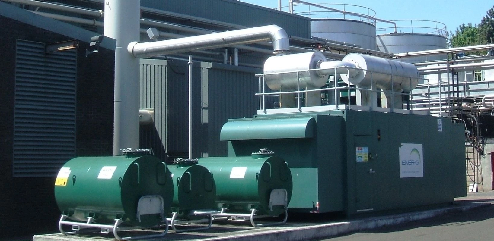 ENER-G biogas generation system at North British Distillery