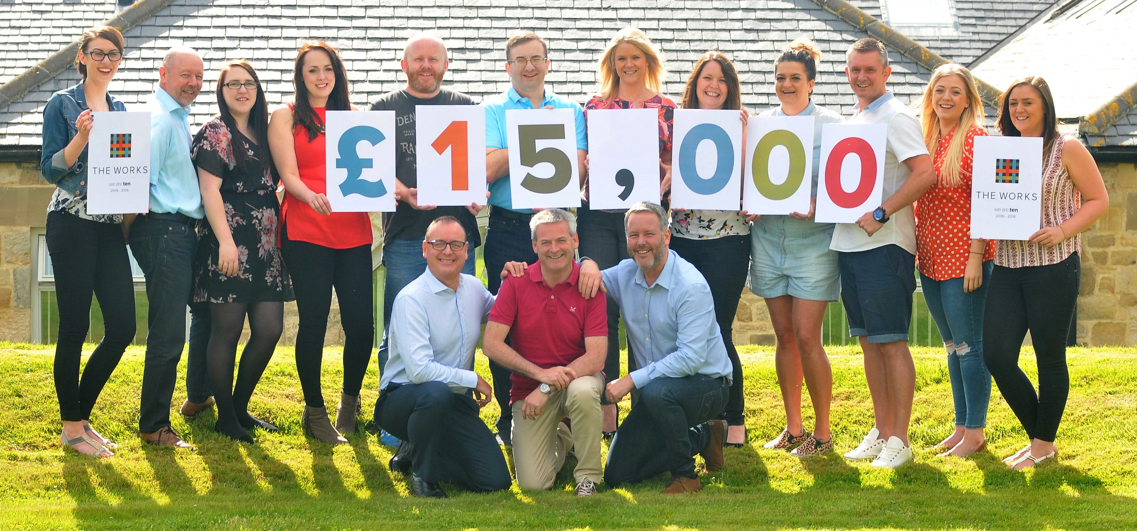 The Works beat fundraising target for milestone year in business