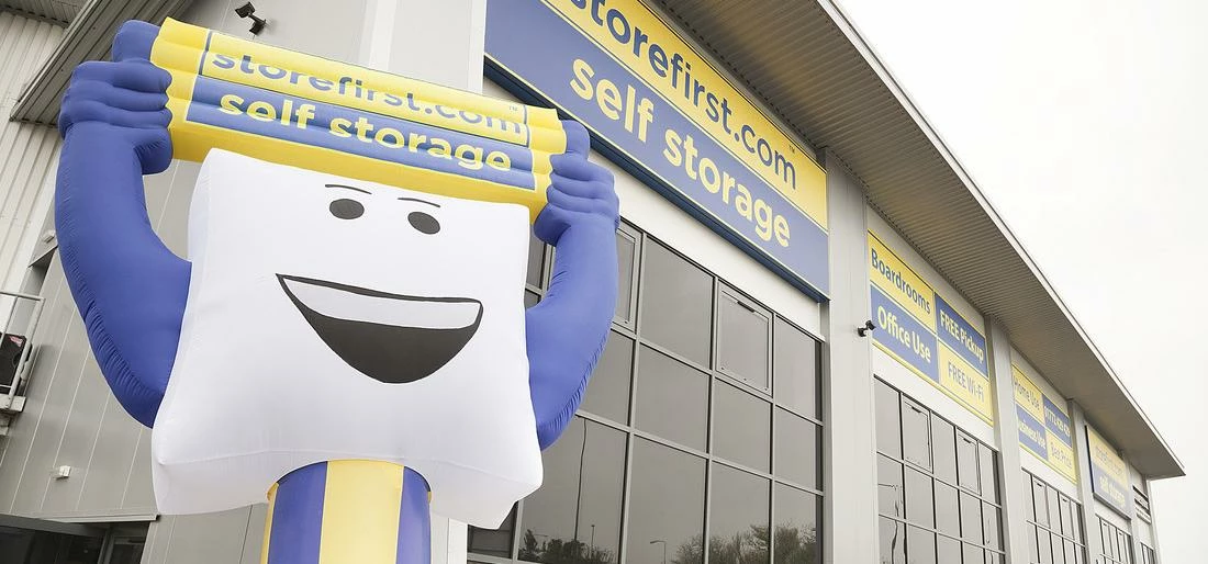 Outside the Store First branch in Preston