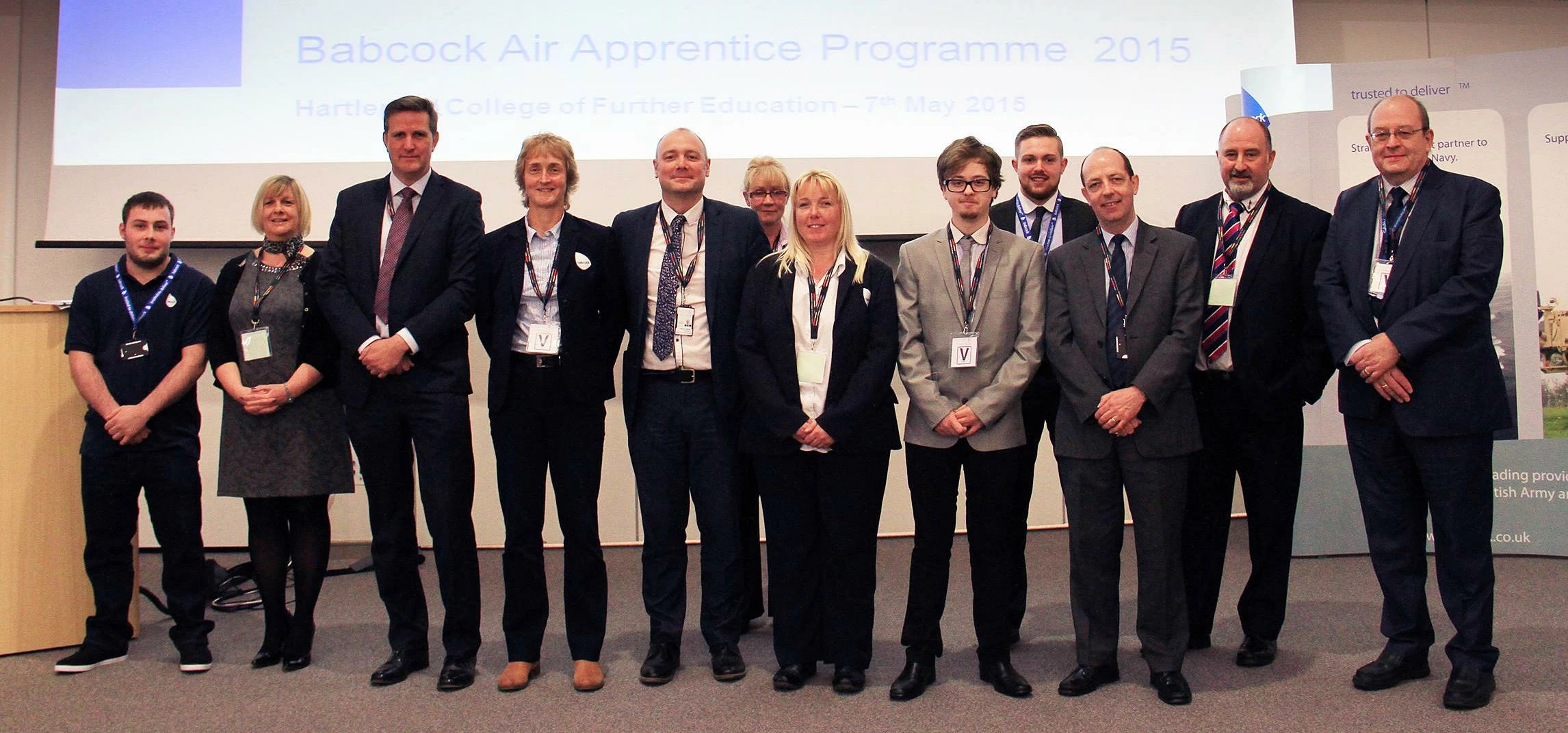 Babcock Air Apprentice Programme 2015