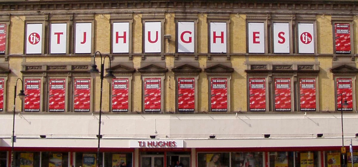 TJ Hughes' Liverpool store. Image: John Bradley - Wikimedia Commons