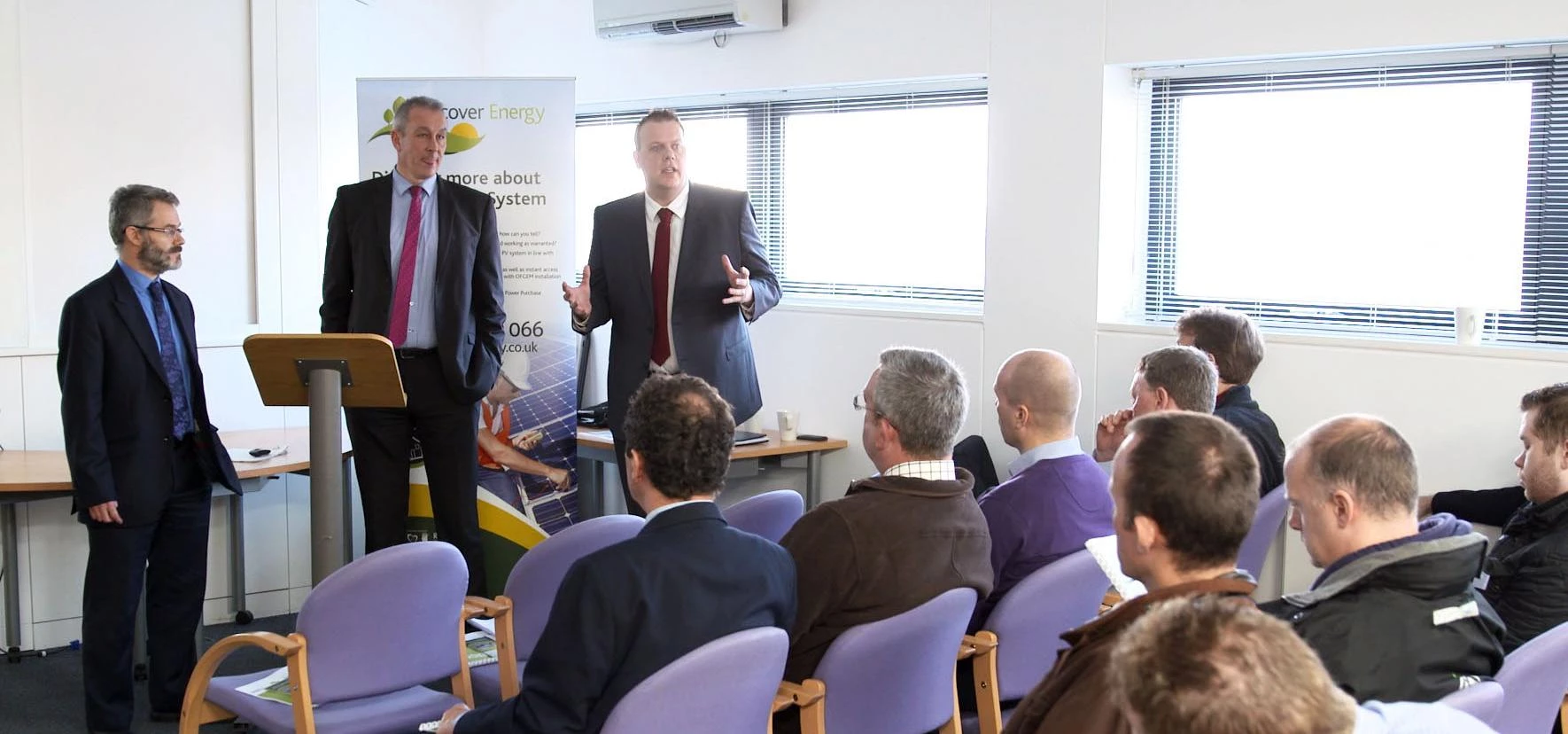 Hull business delegates hear more about solar PV panel installations