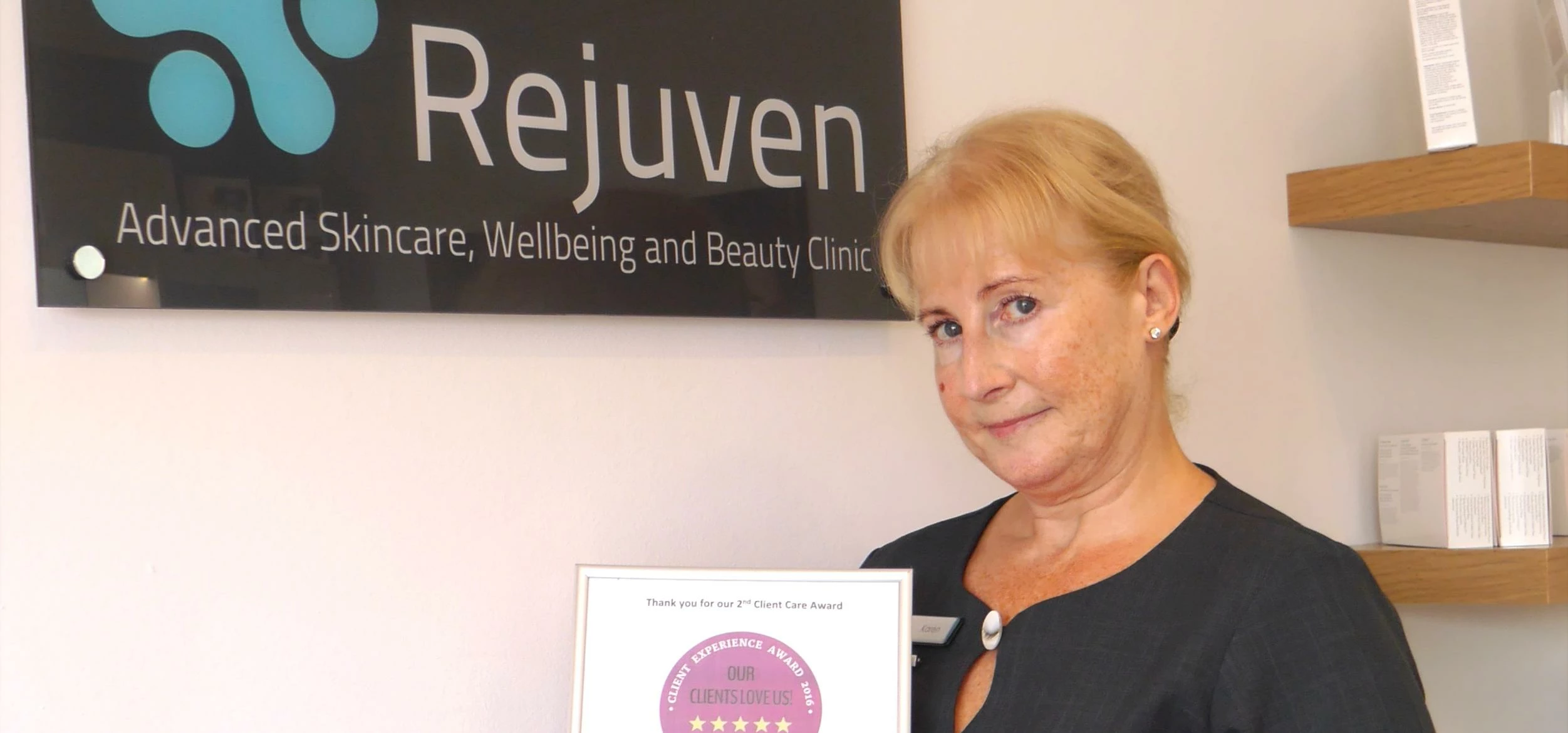 Owner Karen Owens of Rejuven