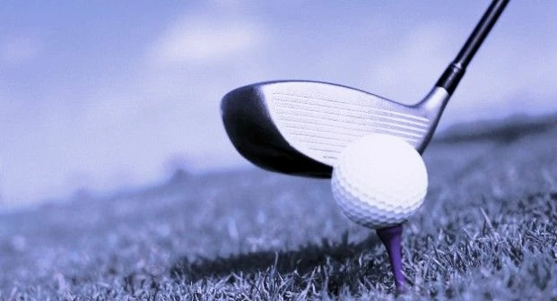 Blue golf