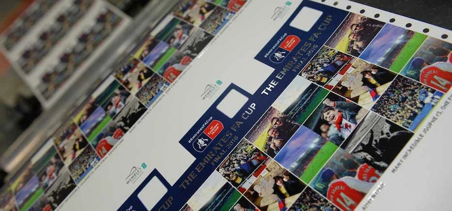 Tickets for this year’s Emirates FA Cup final.