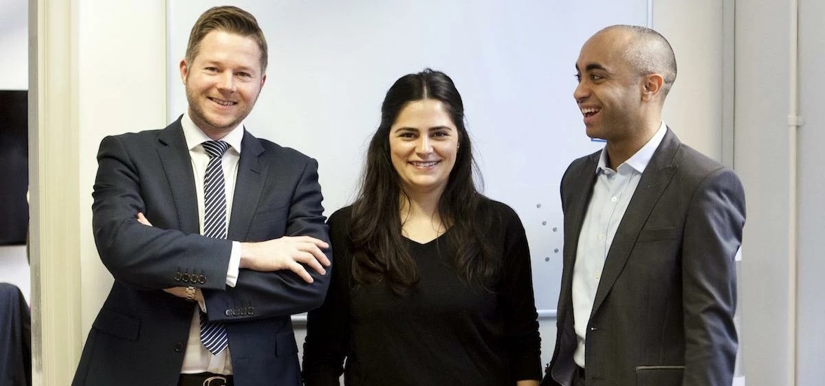 L-R: Paul Ward, Rosie Leach and Murray Leach