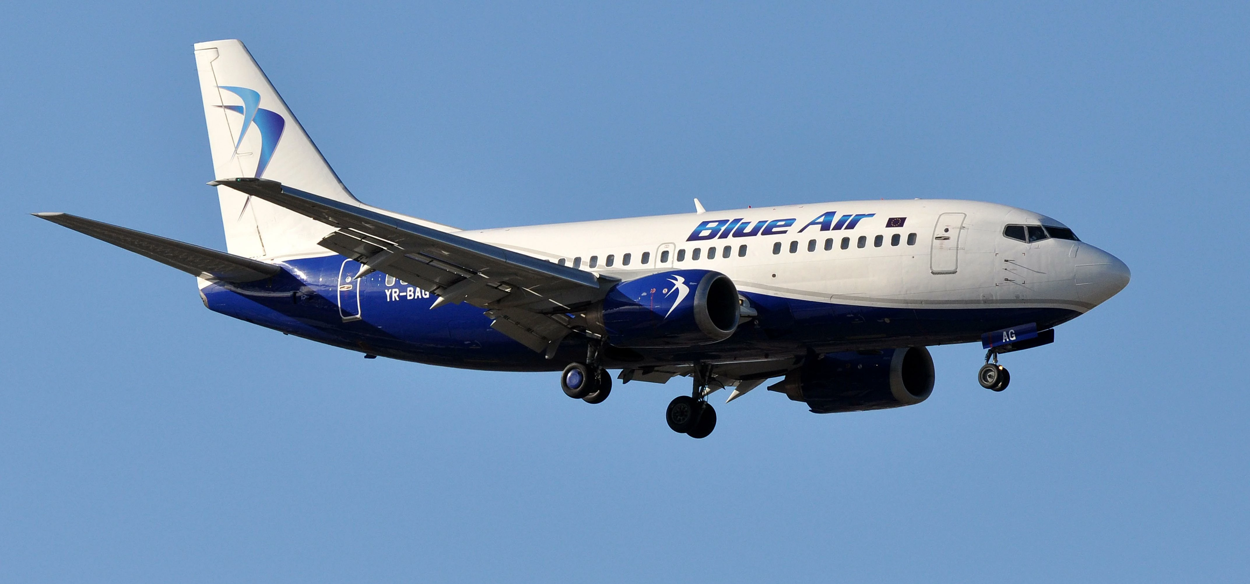 Blue Air has operated at John Lennon Airport since December 2014. Image: ERIC SALARD - Wikimedia Com