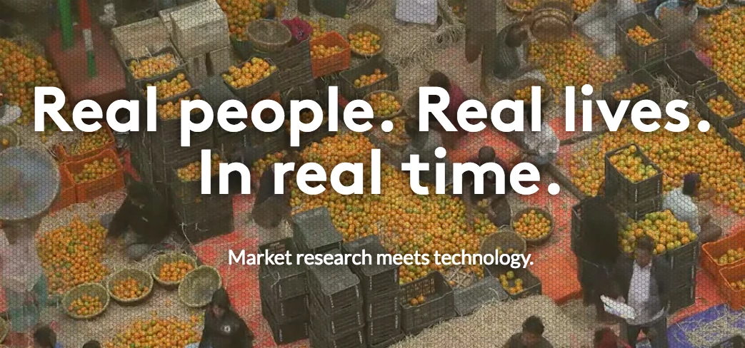 Streetbees currently has more than 1m users across 87 countries