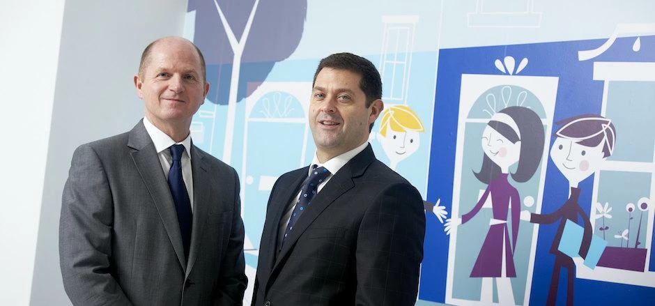 Will Linley (left) and Nick Simpson continue their company's growth strategy by acquiring two rival 