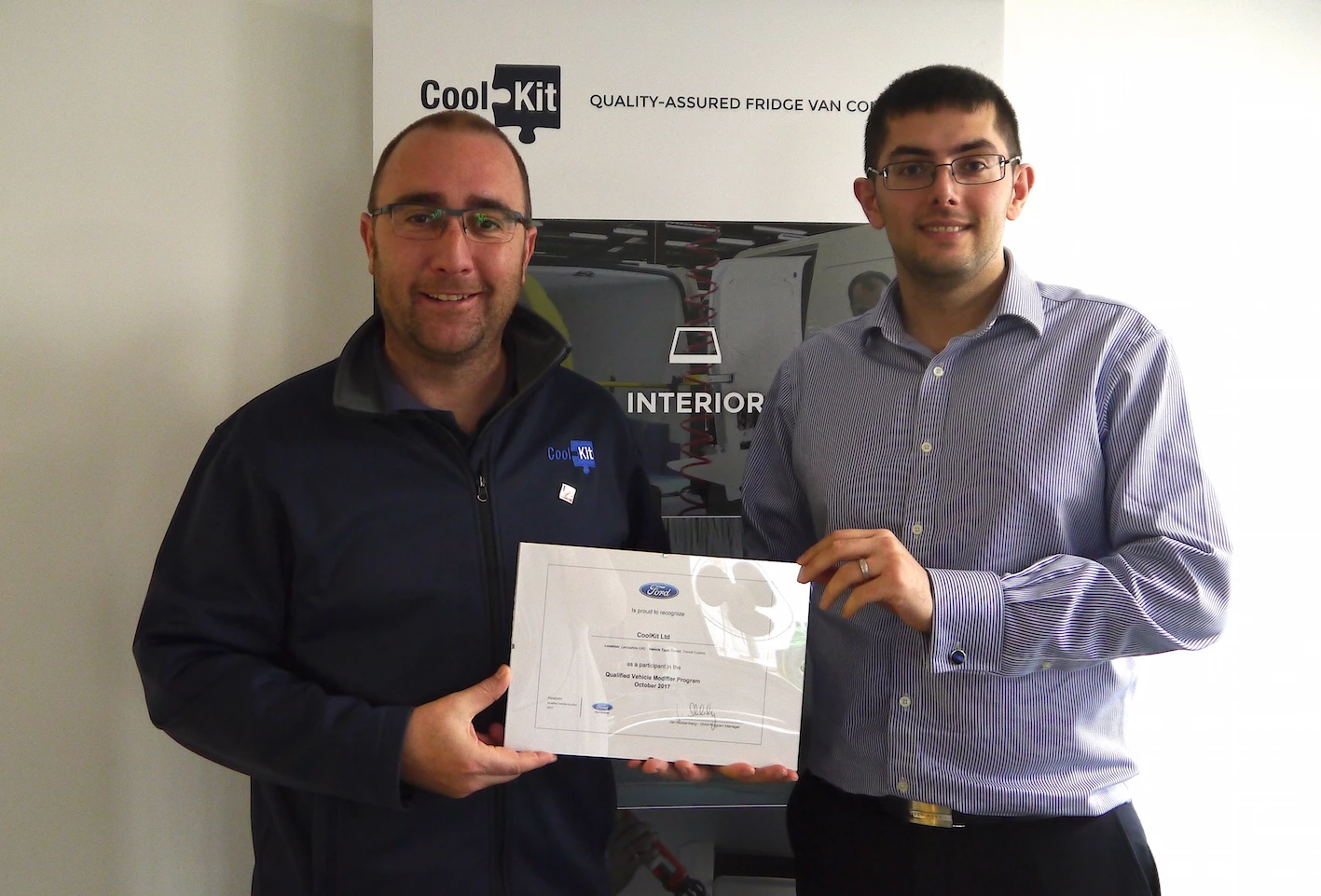 CoolKit receive Ford accreditation 