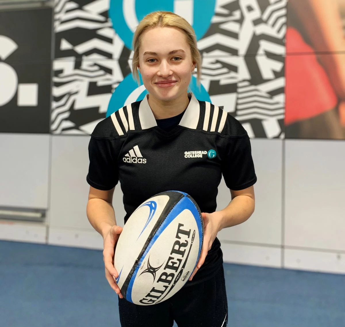 Aspiring young rugby player from South Shields, April Ishida