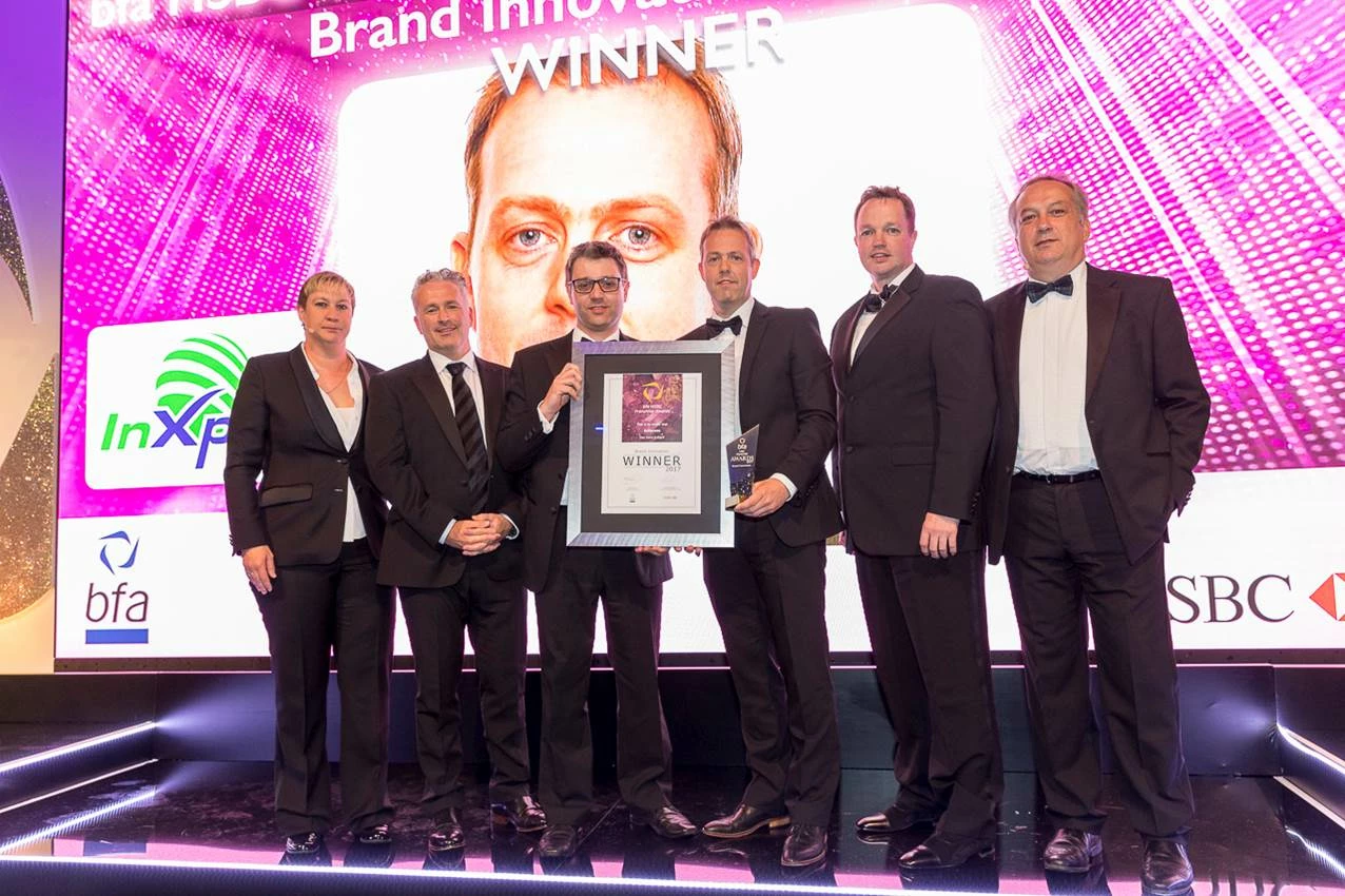 InXpress win bfa Brand Innovation award 