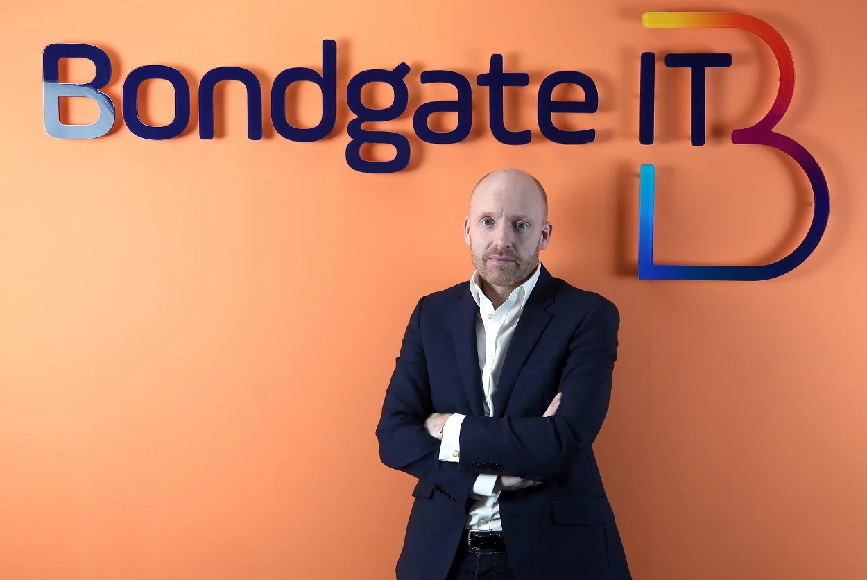 Garry Brown, managing director of Darlington-based Bondgate IT 