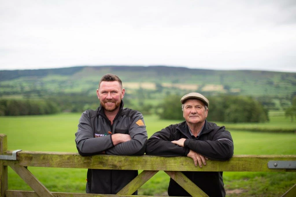 Simon Stott & his father