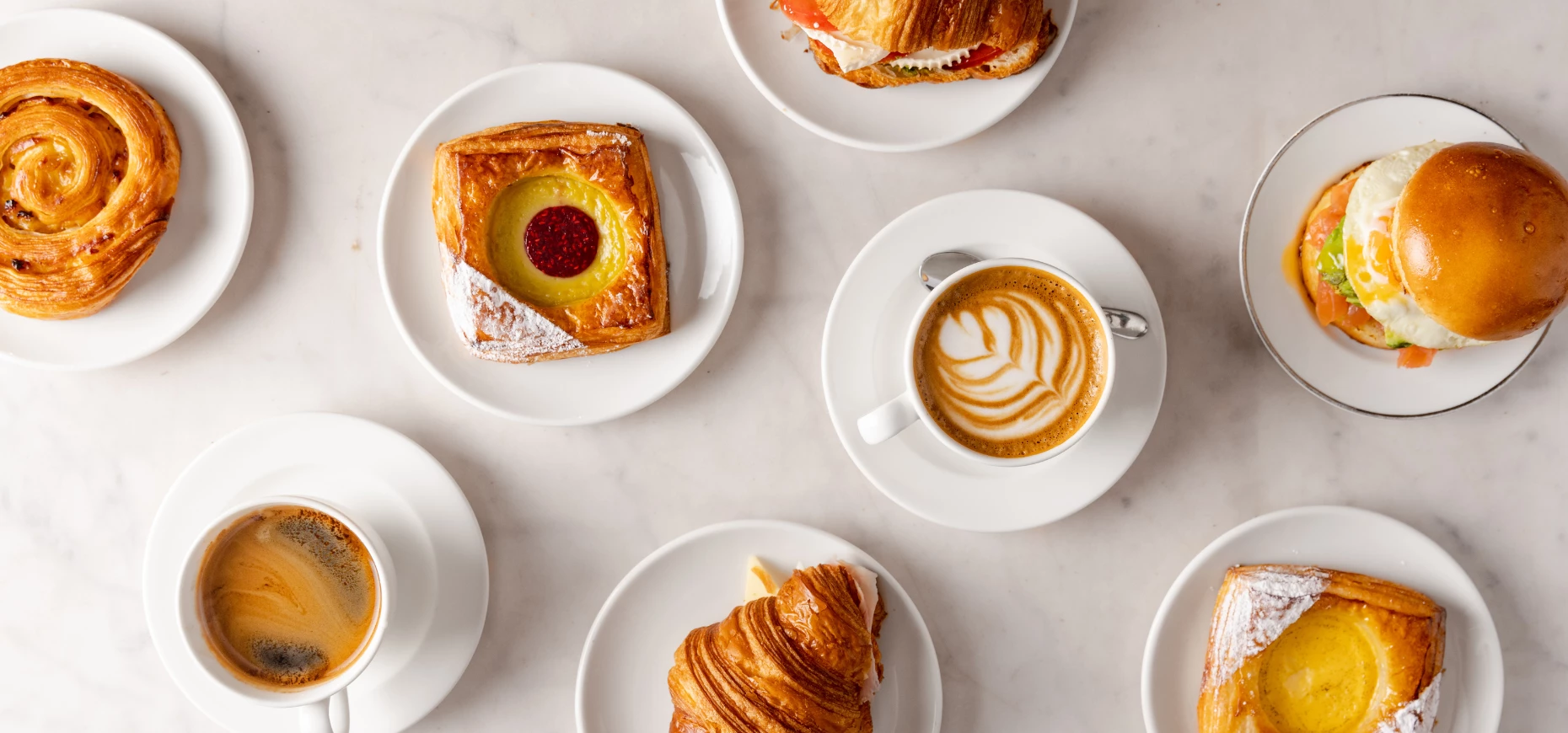 A selection of pastries from Le Deli.