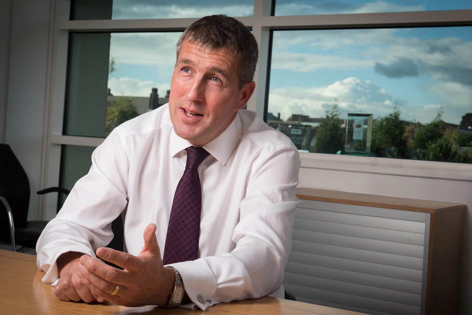 Ian Ruthven, Managing Director of Barratt Developments Yorkshire West