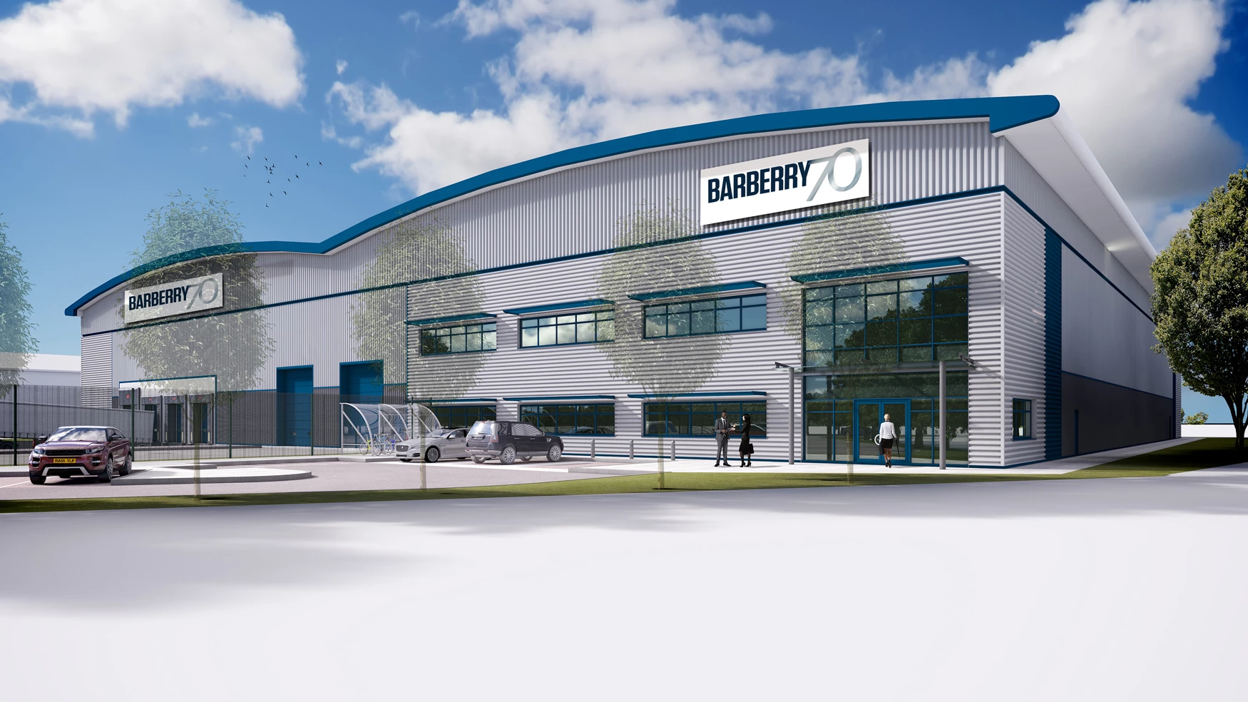 Indicative CGI of Barberry Group’s new £9.5 million speculative development in Daventry.