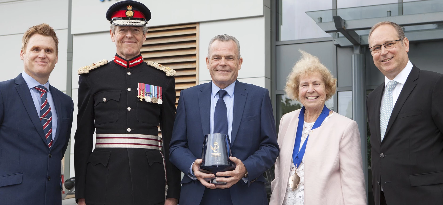 Watson-Marlow presented with Queen's Award for Enterprise International Trade 