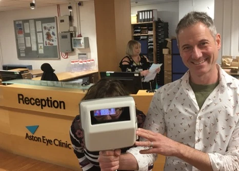 Simon Berry and the Visual Fixation System