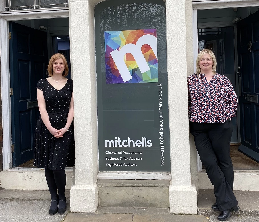 Liz Fisher and Laura Pain, partners at Mitchells Chartered Accountants and Business Advisers