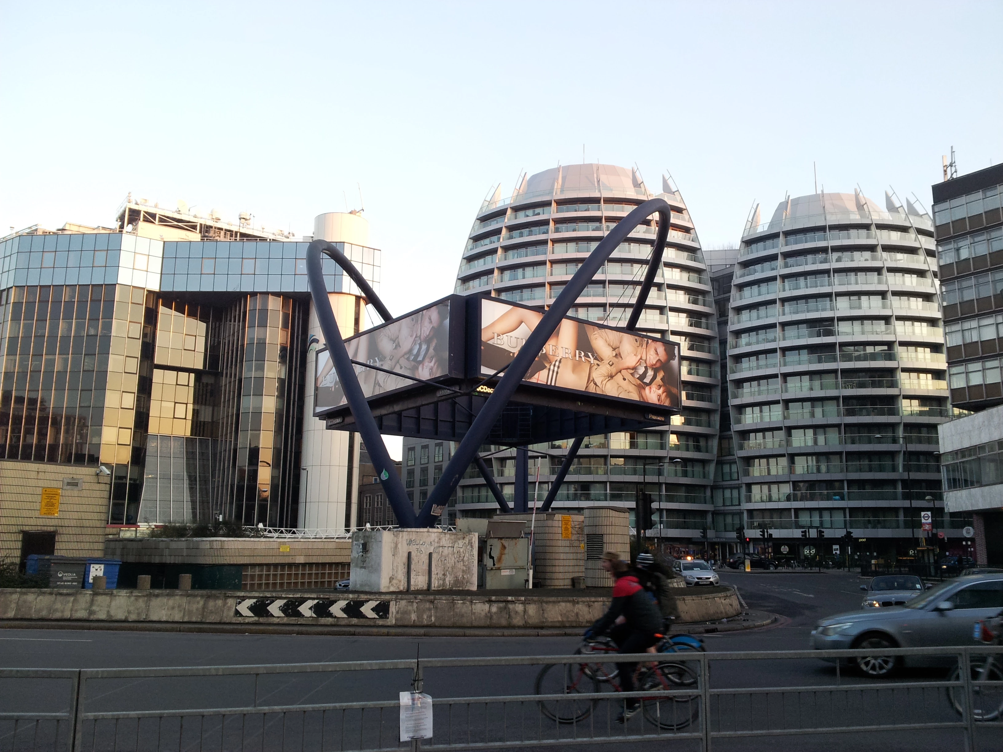 Silicon Roundabout in East London.
