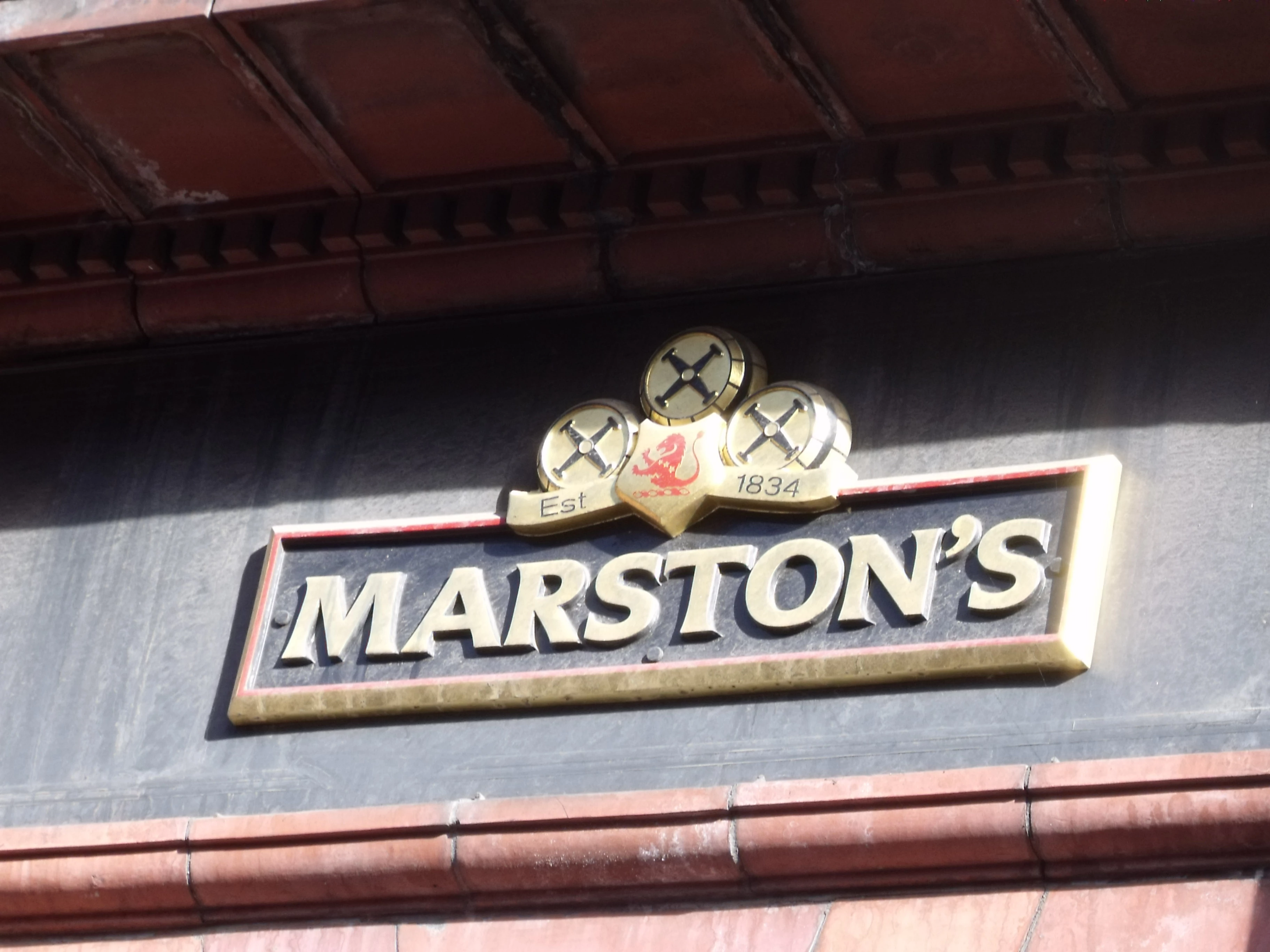 The White Swan, Bradford Street - Marston's sign