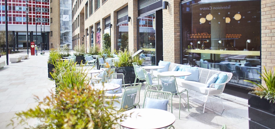 Bluebird Café's terrace will be open year round