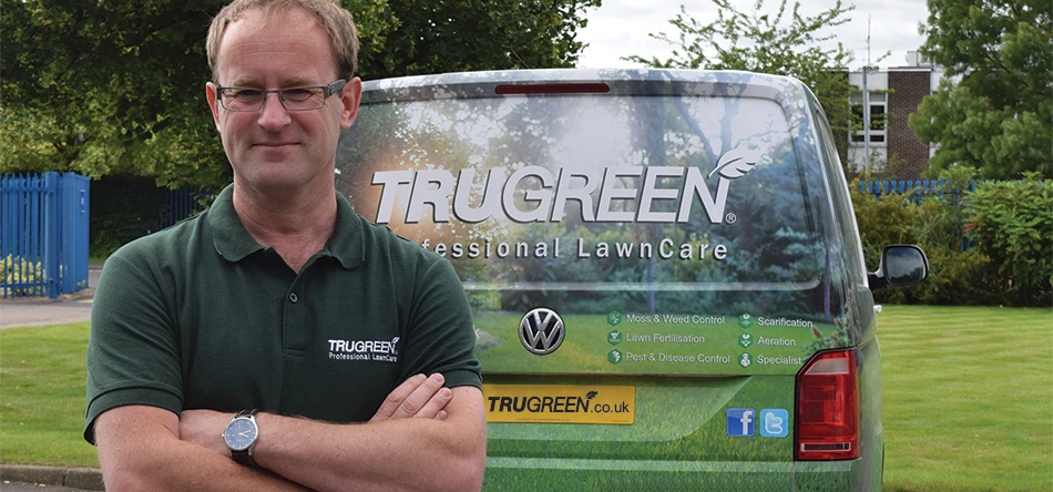 Daniel Maxey, franchise owner, TruGreen North Cambridgeshire 