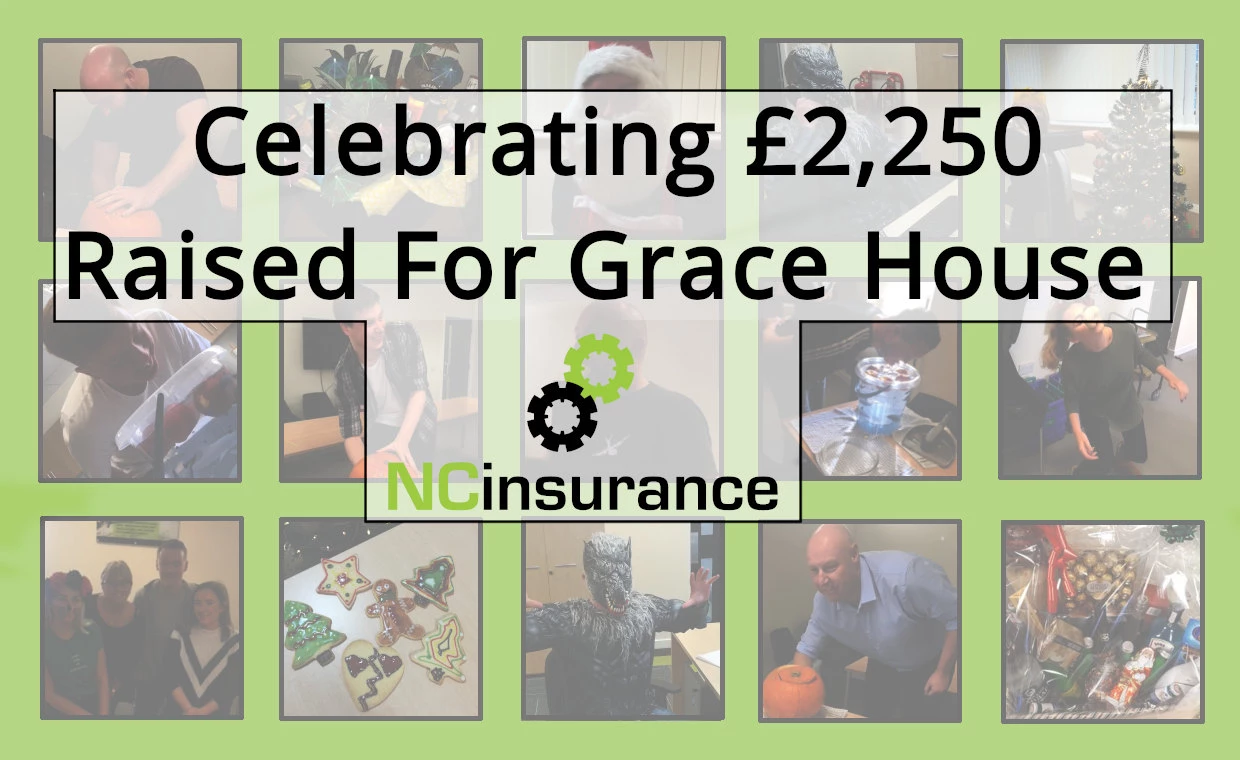 NC Insurance raises £2,250 for Grace House