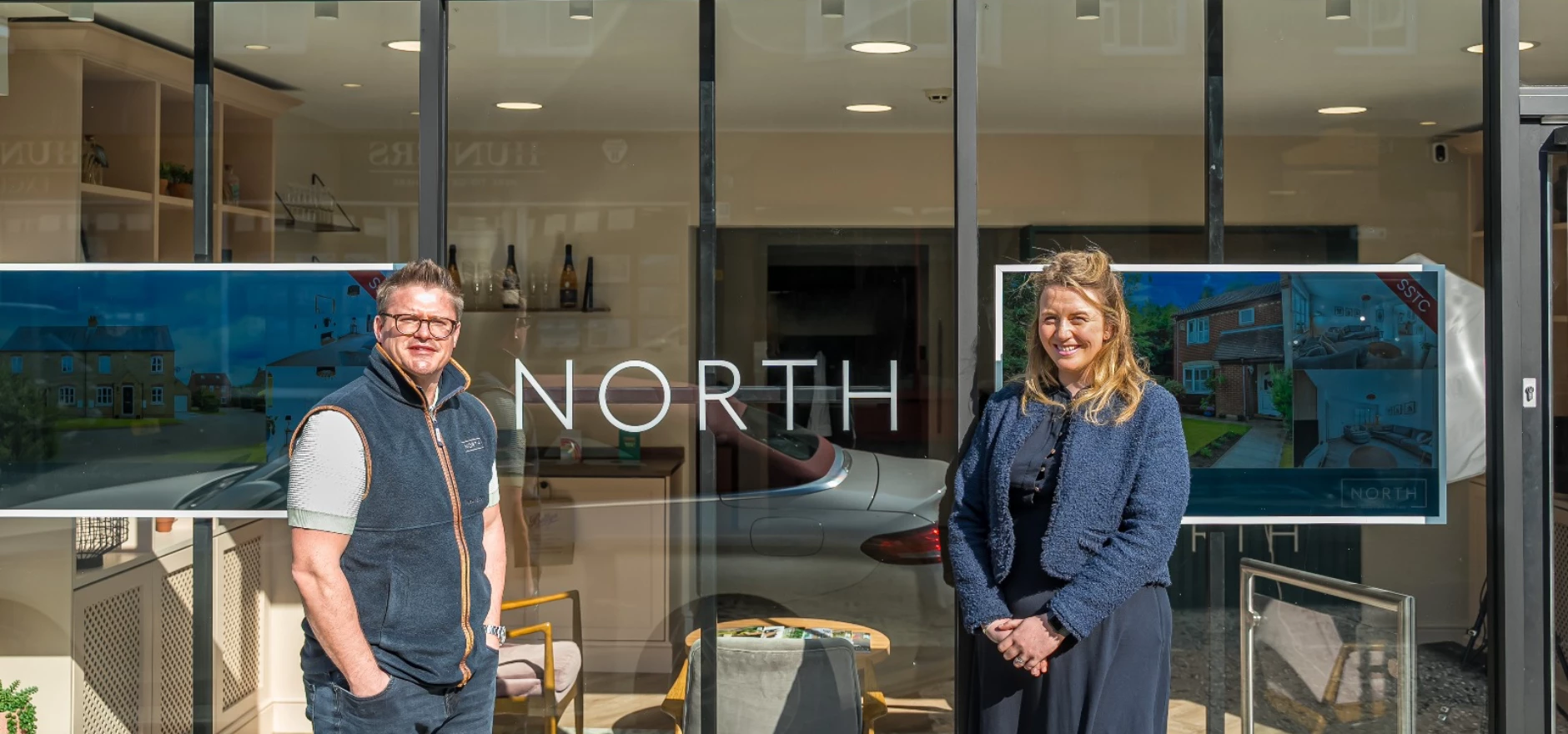 Image 1 (L-R) Harlan Pollitt, Director, North Residential with Lucy Crane, Director, North Residential.jpeg