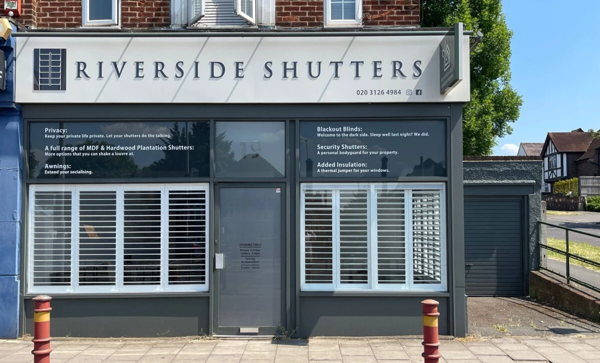 Riverside Shutters Ltd Shopfront