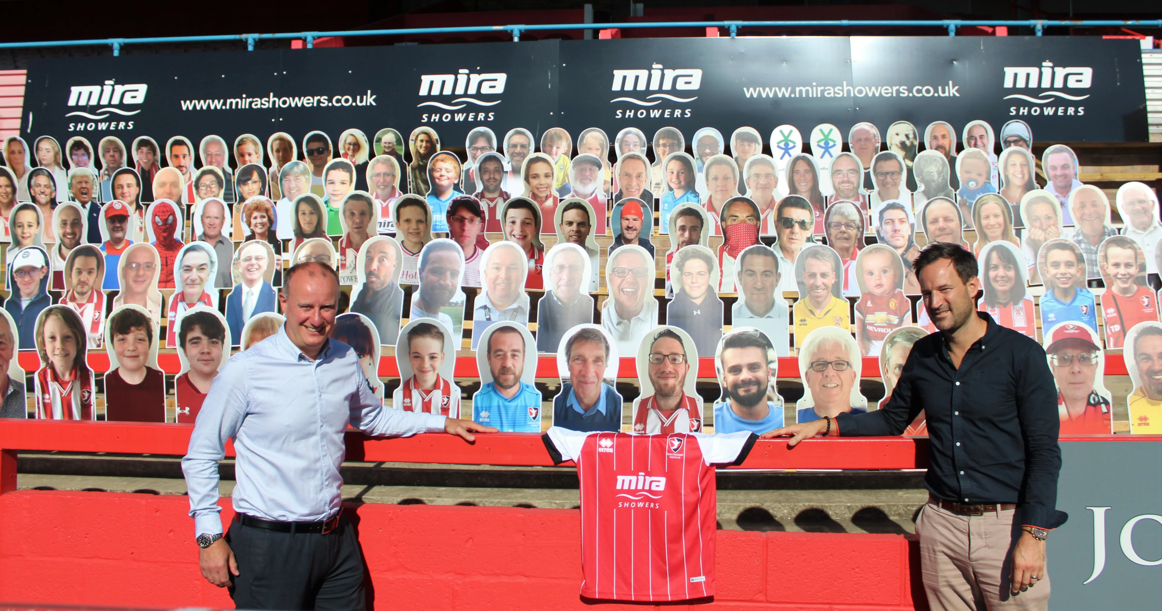 Mira Showers extends their partnership with Cheltenham Town for two more years