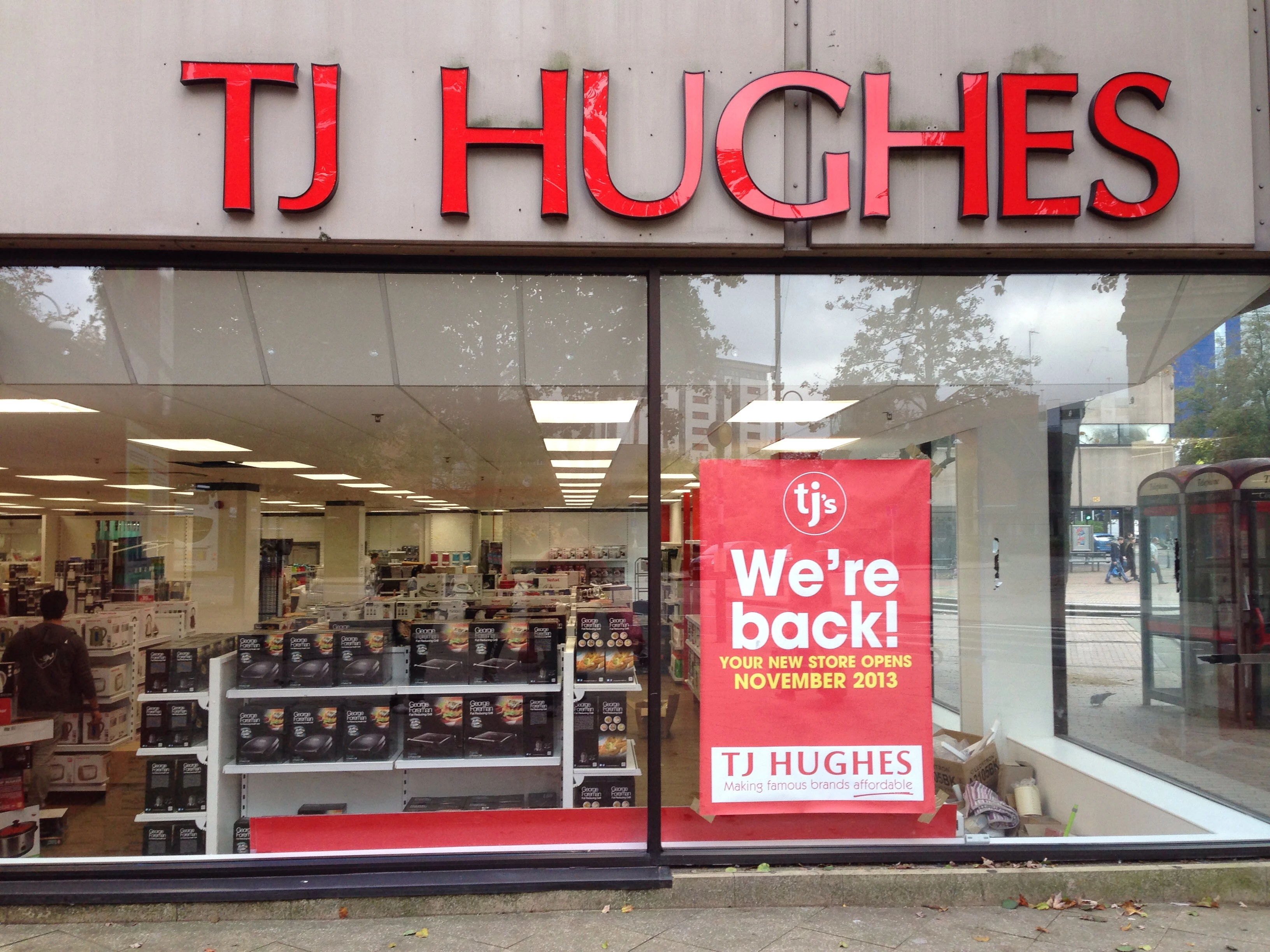 TH Hughes store reopening