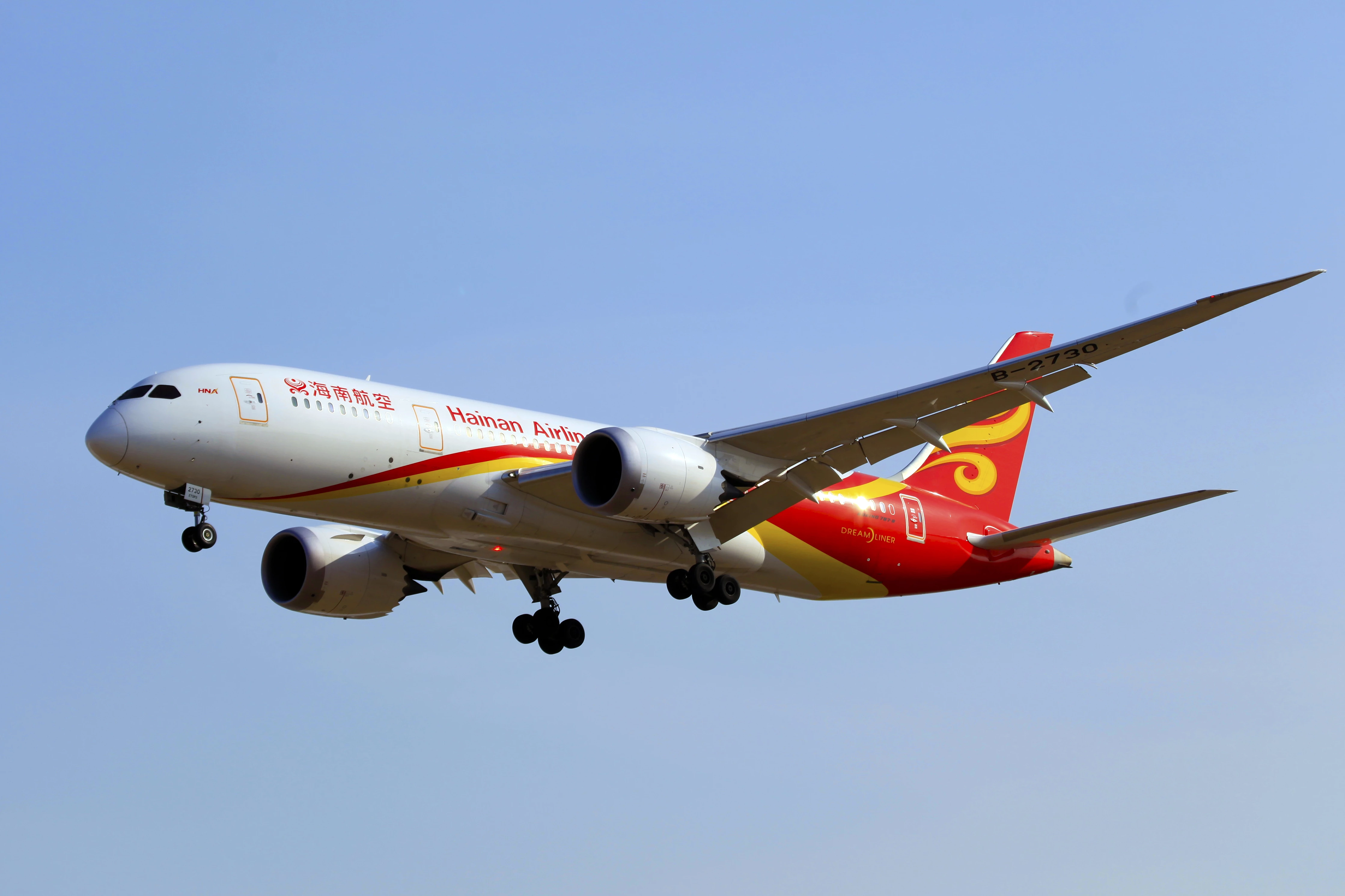 B-2730 | Hainan Airlines | Boeing 787-8 Dreamliner | PEK