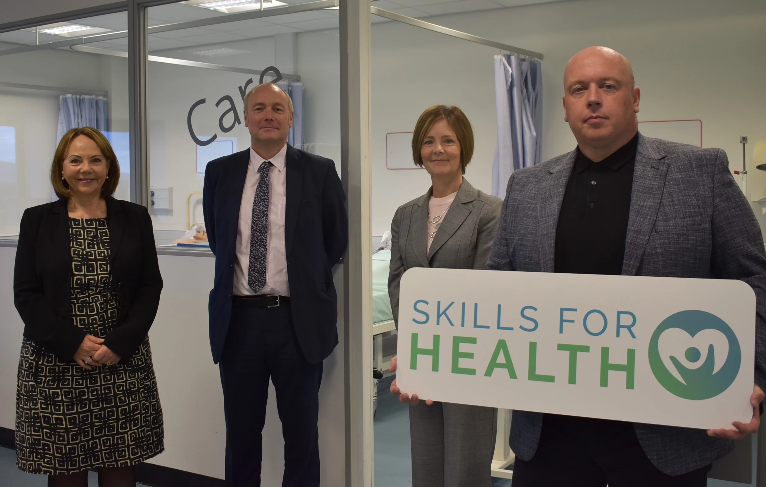 Colleges and health bosses are working together to plug potential sector skills gaps. 