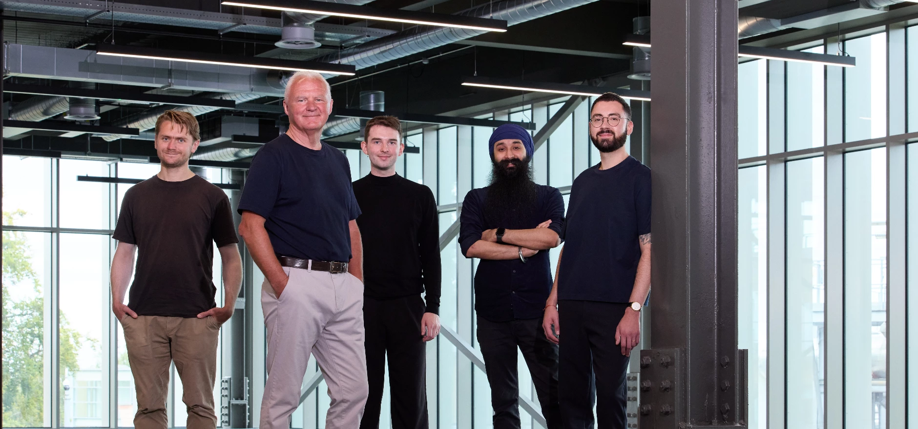 The team at CroBio L-R Dr Daniel Upton Wayne Mulhall Joshua Fawcett Dr Amritpal Singh Dr Ross Mulhall.jpg
