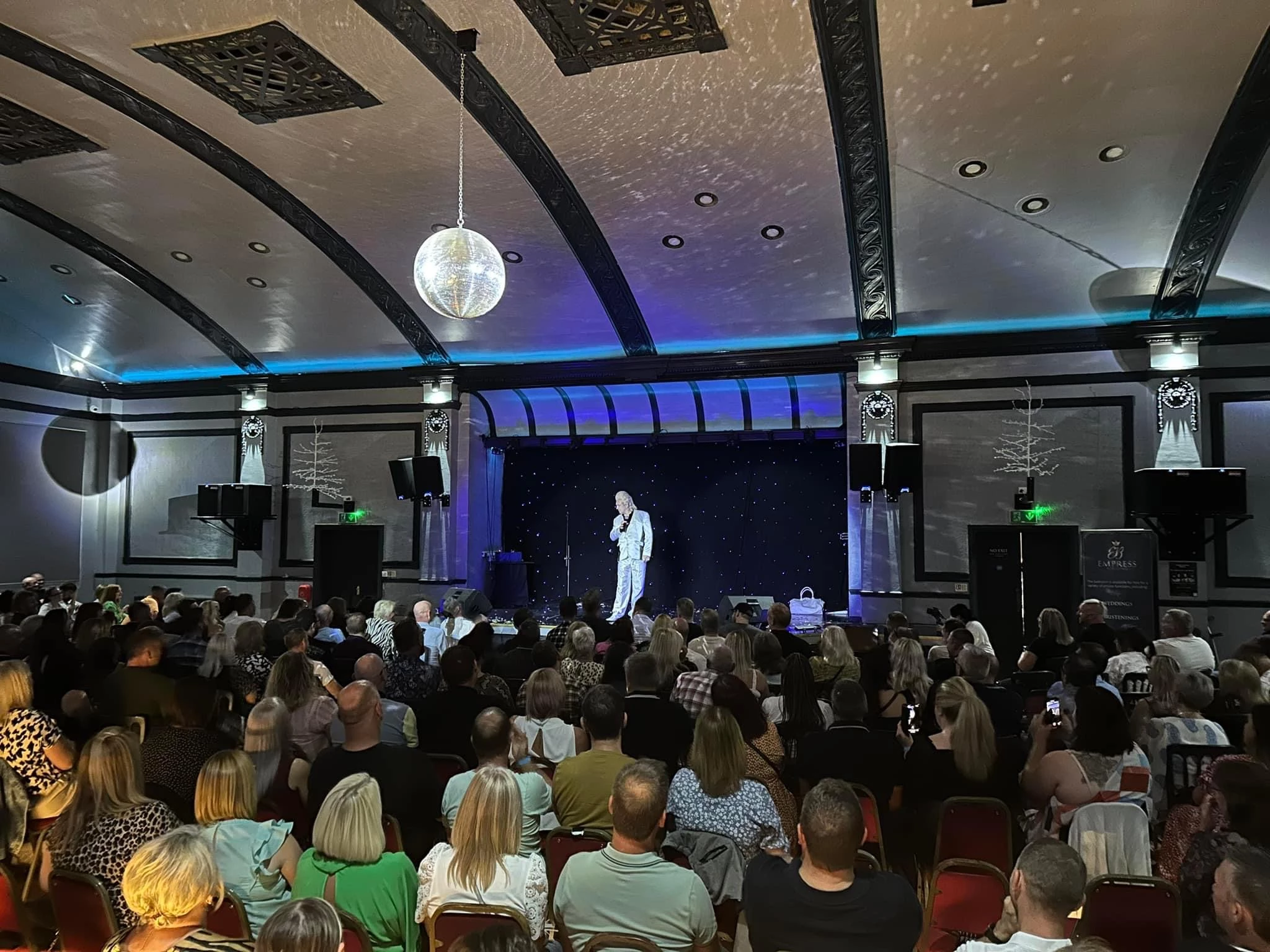 Clinton Baptiste Ignites the Newly Refurbished Empress Building & Ballroom with Laughter