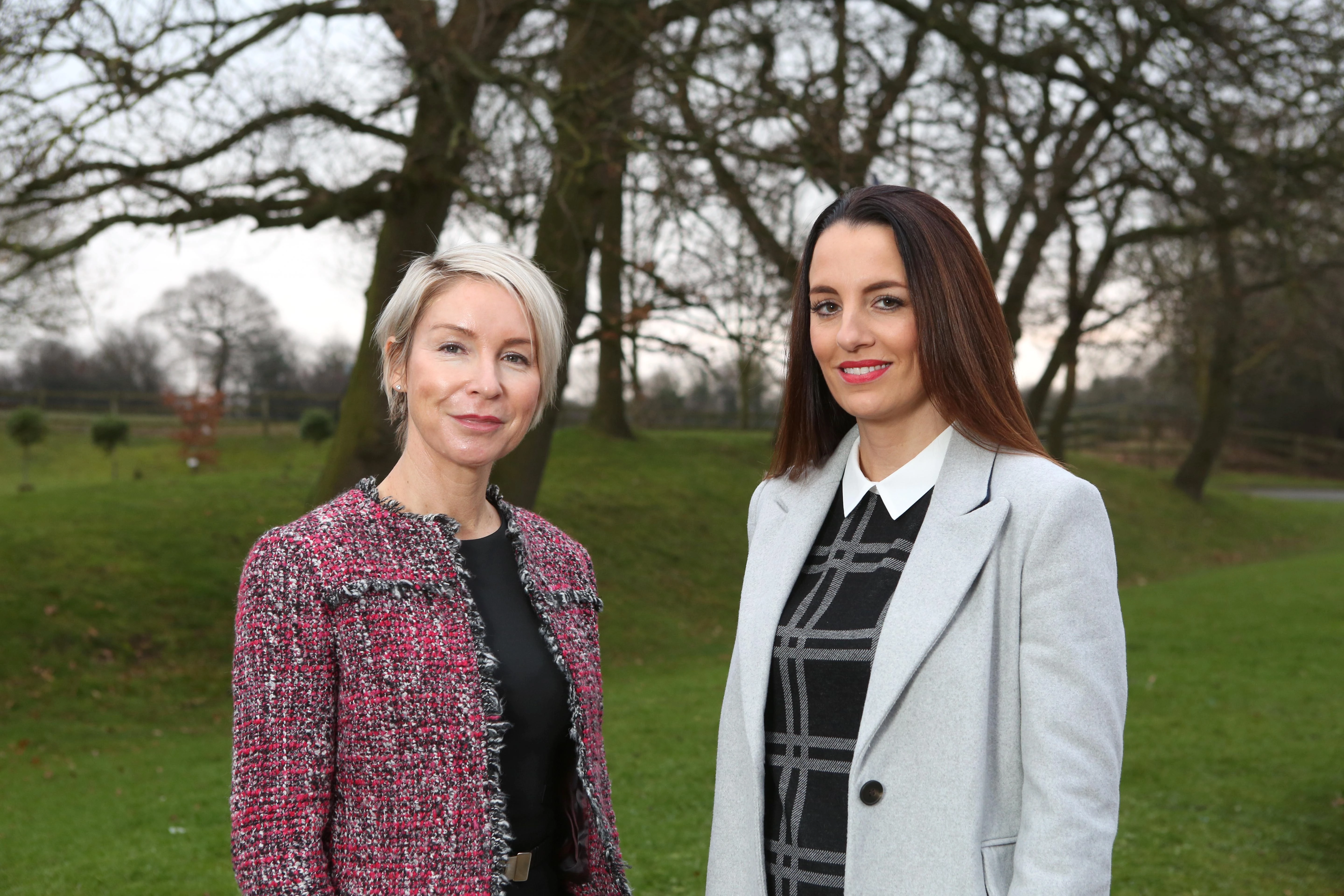 IoD North Wales chair, Helen Watson, with new IoD North Wales committee member Donna Milne.
