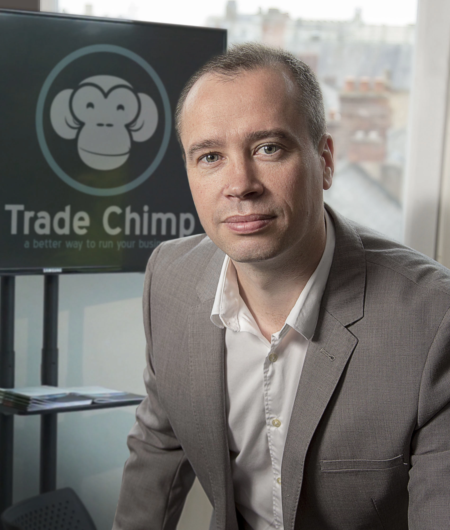 Trade Chimp's managing director, Sam Overment.