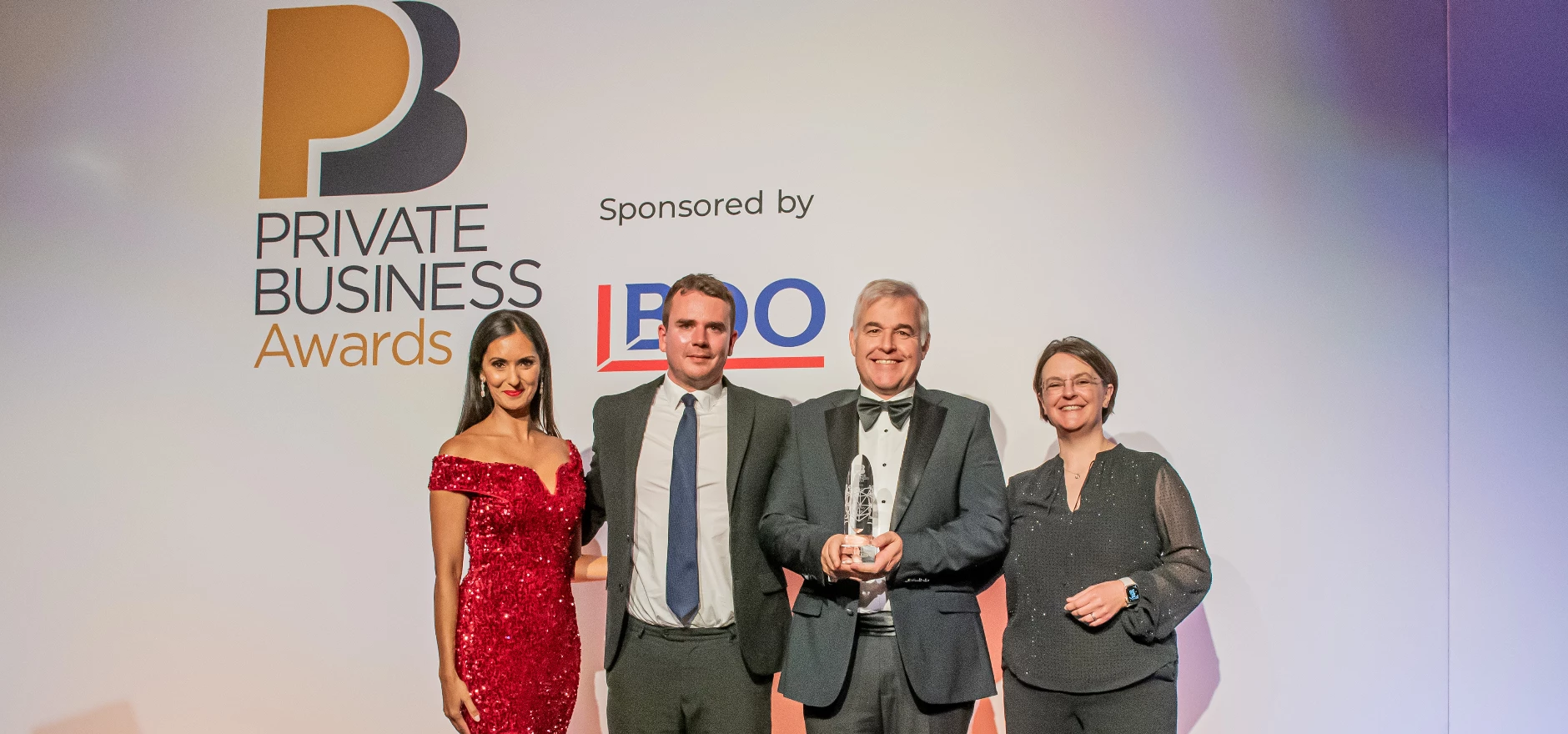 Paralloy Group CEO Robert McGowan (third from left) after receiving the BDO award.jpg