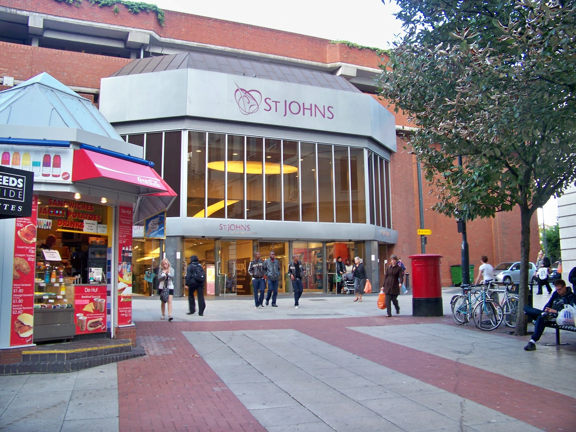 St John’s Shopping Centre in Leeds.