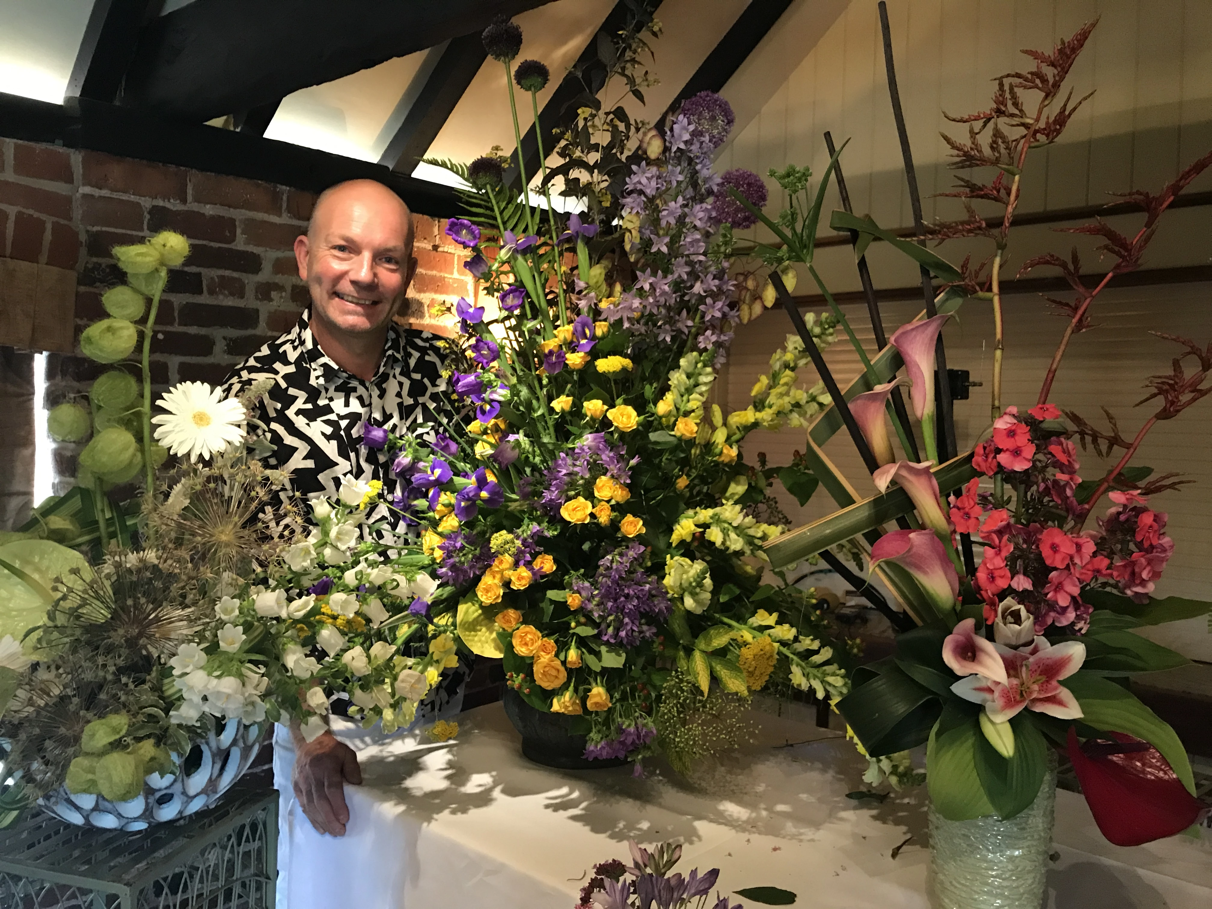 Jonathan Moseley, one of the nation’s best loved TV flower experts